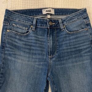 PAIGE Women's Classic Denim Skinny Jeans